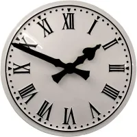 Wakefield Outdoor Clock Service white dial
